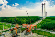 Sorin Grindeanu, despre podul care leagă Tulcea de Brăila: ”Trebuie să fie dat în circulaţie la sfârşitul acestui an pe anumite variante. Pe celelalte, în mod normal, undeva în vara anului 2023, şi anume varianta spre Jijila”